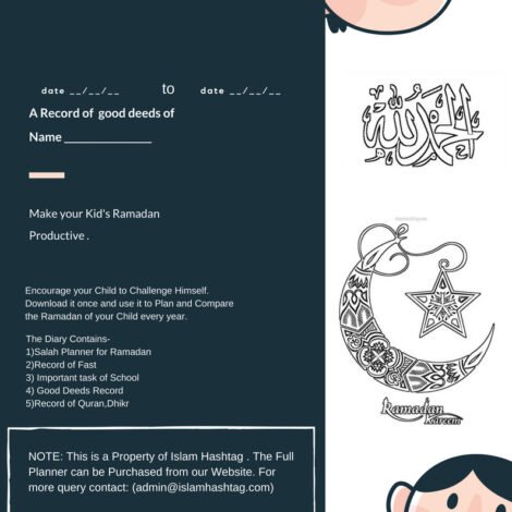 Ramadan Planner for Kids